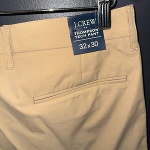 🚨NWT J. Crew Men's Khaki Thompson Tech Chinos
